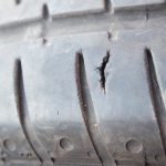 My tyres have cracks on them. How do I tell tyre age?