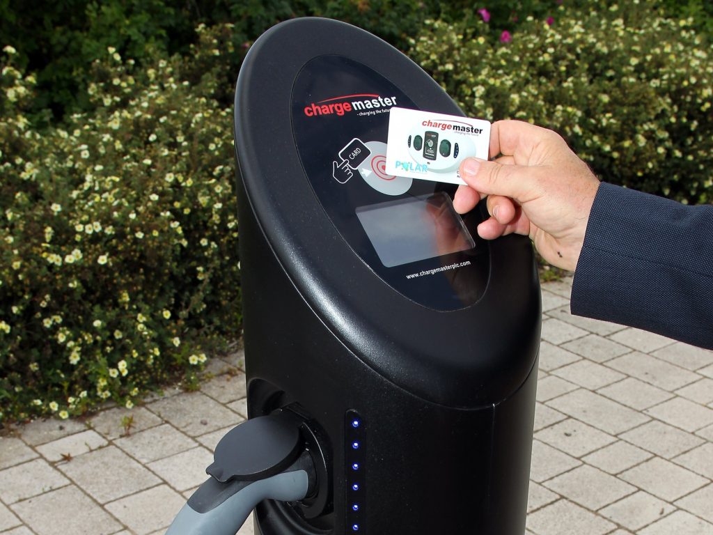 electric car charging point