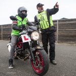 Can I take my 125cc bike on a motorway if I have a CBT and full car licence?