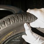 cracked tyres