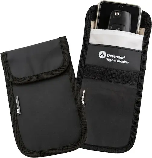 Defender Signal Blocking Pouch RFID available from Amazon UK